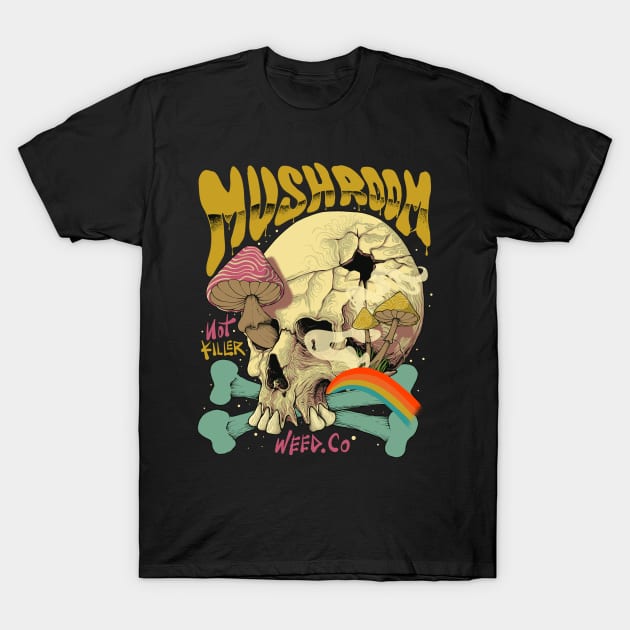 Mushroom T-Shirt by BERKAH SERAWUNG